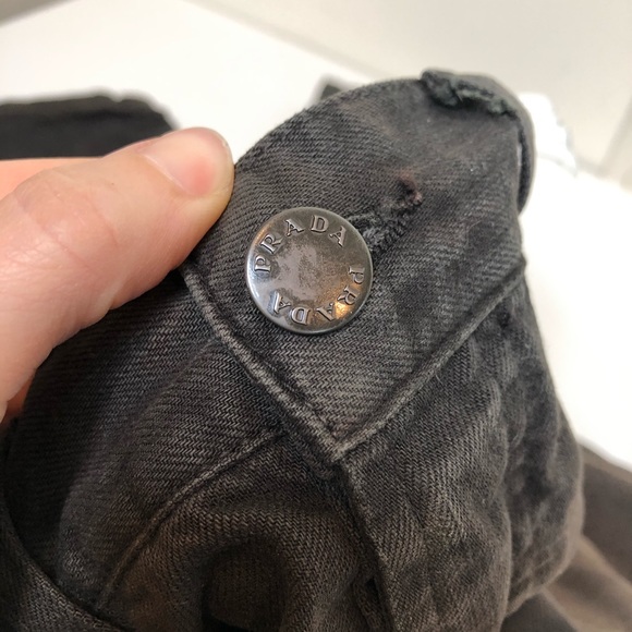 COPY - Prada Faded Black Slim Fit Jeans 100% Cotton 30 - Picture 4 of 9